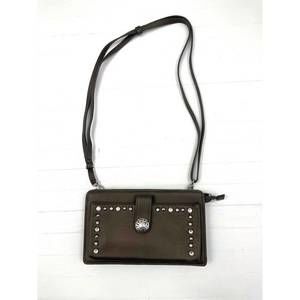 NEW BRIGHTON party glam pocket organizer in dark pewter